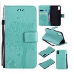 iPhone 7 /8 　iPhone 7/8Plus  iPhoneSE2 カバー ケース 手帳型ケース 樹柄　ストラップ付き 蝶柄　