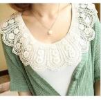 新商品発売　レディース　付け襟 レース付け襟 つけ襟 可愛い レース お嬢様