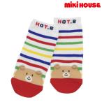 MIKIHOUSE Miki House . лицо .. beans носки носки мужчина девочка hot винт ketsuHOTBISCUITS baby младенец baby носки младенец для носки bebi...