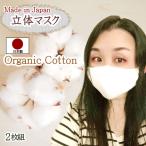 マスク 日本製 2枚 国産 オーガニックコットン カットソー素材 綿100% 敏感肌 天然素材 洗える 大きめ 大きめサイズ 男性用 女性用 やわらか