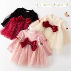  красный лента ребра chu-ru детское платье платье для торжеств детское платье младенец чёрный красный половина день рождения формальный One-piece длинный рукав талия лента ....