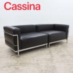  выставленный товар Cassinakasi-naLC3 3 FAUTEUIL GRAND CONFORT, Meridienne 2P диван /2 местный . диван кожа / кожа 