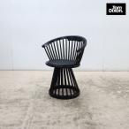 Tom Dixon Tom tiksonFAN вентилятор стул / arm стул / подлокотник . стул чёрная кожа × береза (1)