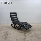  выставленный товар MARUNI Marni деревообработка nextmaruni next Marni кушетка / lounge стул кожа / чёрная кожа Albert *meda