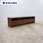  мебель магазин DAN2 1880 Dan 2 натуральное дерево TV BOARD TV панель ТВ-тумба буфет низкий шкафчик грецкий орех материал выставленный товар 