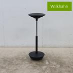 Wilkhahn Will k Haan 20 range Stitz стойка tsu половина sheeting стул табурет кожа / кожа верх и низ подниматься и опускаться сиденье вращение 10 десять тысяч?