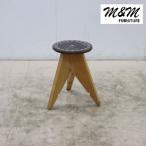 M&amp;M Furniture M and M фурнитура круг табурет M&amp;M CUSTOM PERFORMANCE Tipsaw рисунок сиденье покраска Мураками . реальный 