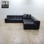 B&amp;B Italia B&amp;B Италия Tufty-Time Leather жесткий ti время кушетка диван / угловой диван чёрный общий кожа Patricia *uruki Ora 