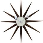 GEORGE NELSON SUNBURST CLOCK W[WEl\ To[XgNbN GN396WB EHibg 51910054