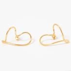バージュエリー BAR JEWELLERY ピアス DANCING HEARTS EARRINGS レディース DANHE-EA-148-G