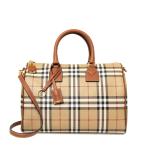 ショッピングバーバリー バーバリー BURBERRY レディース 2WAYバッグ MD BOWLING チェック ミディアム ボウリングバッグ 80713551 DFC:147587 A9534 ARCHIVE BEIGE/BRIAR BROWN