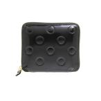 コムデギャルソン COMME DES GARCONS 二つ折り財布 POLKA DOTS EMBOSSED FULL ZIP AROUND WALLET ポルカドットエンボス レディース メンズ SA2100NE 国内配送