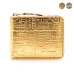 コムデギャルソン COMME DES GARCONS 財布 二つ折り財布 EMBOSSED LOGOTYPE FULL ZIP AROUND WALLET エンボス ロゴタイプ レディース メンズ SA7100EG 国内配送