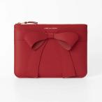 コムデギャルソン COMME DES GARCONS ポーチ BIG BOW ZIP POUCH ビッグボウ リボン レディース SA5100BB 国内配送