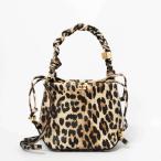 ガニー GANNI バッグ 2WAYハンド/ショルダーバッグ レオパード GANNI BOU BUCKET BAG PRINT A6582 レディース