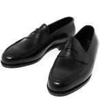 ジョンロブ JOHN LOBB メンズ レザーシューズ ブラック LOPEZ LOAFER ロペス ローファー 309031LE1R SINGLE LEATHER SOLE LAST 4395 BLACK