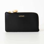 ロエベ LOEWE 財布 レディース カードケース/コインケース ブラック PEBBLE COIN CARDHOLDER ぺブル コインカードホルダー CANBZ40X01 1967 1100 BLACK