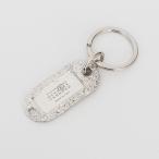 ショッピングキーリング エムエム6 メゾンマルジェラ MM6 MAISON MARGIELA キーリング NUMERIC KEYRING SILVER FOIL ニューメリック レディース メンズ SM6UA0020 P6622