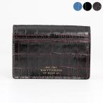 スマイソン SMYTHSON 名刺入れ（カードケース） MARA FOLDED CARD CASE WITH SNAP CLOSURE マラ 二つ折りカードケース レディース メンズ