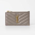  солнечный rolan Париж SAINT LAURENT PARIS кошелек женский карта / ячейка для монет MONOGRAM FRAGMENTS ZIPPERED CARD CASEka Sandra matelasse 607915 AAA44