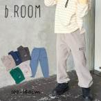 2025春夏新作 b-ROOM ともパン サイドラインイージーパンツ No.9851103 子供服 男の子 ロング パンツ ウエストゴム シンプル カジュアル ストリート 着回し