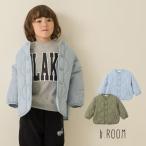 2025秋冬新作 b-ROOM 組み合わせ自由 キルティングジャケット No.9853304 ビールーム 子供服 ジャケット アウター 羽織 上着 前ボタン ポケット シンプル お洒落