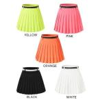 ショッピングプティプラ ネオンプリーツスカート C230202-02 韓国ゴルフウェア ゴルフウェア 小さいサイズ 大きいサイズ 安い プチプラ お揃い ゴルフ女子 韓国ブランド プティオール