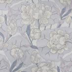 リバティプリント【タナローン/別注】ブロンテ・ロータス（アイシーグレー J23D）Bronte Loutus　dc33398-j23d　日本初登場　チビチビキッチン別注生地