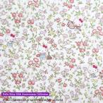 リバティプリント【タナローン/Hello Kitty 50th Anniversary Collection】プレイグラウンド（薄ピンク　J24C）Playground　dc33498-j24c