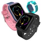 LT21 キッズ スマートウォッチ 見守り携帯 SIMフリー 音声チャット ビデオ通話 GPS カメラ内蔵 懐中電灯 ◇CH-LT21