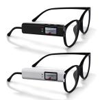 目線 カメラ 小型カメラ 2.7K 高画質 録画 眼鏡 装着 ハンズフリー ボディカメラ ウェアラブルカメラ 車 ビデオカメラ ◇CH-S110