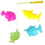 さかなつりゲーム（成近屋）おもちゃ　水遊び　釣り遊び　竿　縁日　磁石