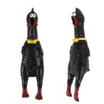 ビックリチキン  ブラック（成近屋）おもちゃ　玩具　ニワトリ