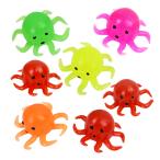 ぷかぷかタコちゃん ７個入り（成近屋）おもちゃ　玩具　水遊び　すくい遊び　バストーイ　縁日　お祭り