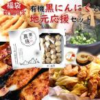 ショッピングお取り寄せグルメ 福袋 2026 ちこり村 有機黒にんにく と地元応援 セット 有機 黒にんにく 五平餅  五平たれ 鶏ちゃん 寒天ラーメン かりんとう ご当地 お取り寄せグルメ