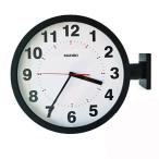 両面掛け時計 manbo double face wall clock 無音 プレゼント 壁掛け時計 おしゃれ 掛時計 北欧 時計 インテリア