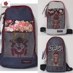 CHIGIRI　チギリ　和柄ボディバック　CHS41-128　和柄バック　桜　唐草　金襴　タトゥー　刺青