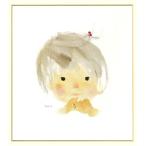 色紙　No.61『ビーズの指輪をしたあかちゃん』