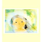 額絵　No.1『緑の風のなかの少女』