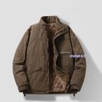 中綿ジャケット メンズ 中綿コート メンズ アウター メンズアウター 冬 大きい ブルゾン 大きい 防風 立ち襟 ユニセックス アウトドア おしゃれ 冬服 20代