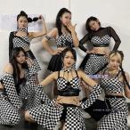 韓国 ジャズ ダンス衣装 セットアップ レディース ヒ
