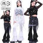 ショッピングダンス 衣装 ヒップホップ キッズダンス衣装 スパンコール ステージ衣装 セットアップ ダンス衣装 ガールズ おしゃれ ファッション ダンスウェア キッズ ヒップホップ 応援団 k-pop 演出服