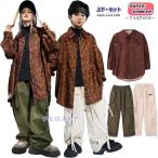 ショッピングダンス 衣装 ヒップホップ ヒョウ柄 シャツ ズボン  キッズ ダンス衣装 ヒップホップ キッズ HIPHOP 子供服  トップス パンツ 子供 男の子 女の子 ガールズ ジャズダンス ステージ衣装 文