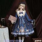 ショッピングコスチューム ロリータ ワンピース ゴスロリ Aライン 宮廷ドレス リボン Lolita レディース コスチューム 衣装 かわいい フリル 仮装