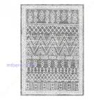 厚手 絨毯 カーペット モロッコ ネイティブ柄 防音マット 大きいサイズ 長方形 センターラグ リビング インテリア 幾何学 ラグマット 滑り止め 軽量 洗える