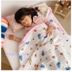  покрывало из марли baby банное полотенце хлопок большой размер 8 -слойный марля махровое покрывало детский симпатичный уход за детьми . для малышей полотенце Kids мягкий . водный 110*150cm