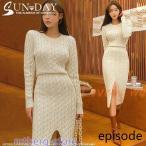 秋冬ニットベストレディース ニットワンピ セーター ワンピース ニットベスト韓国 ニットワンピタイト 冬春 長袖 膝丈 おしゃれ 通勤通学 ニットドレスyd-5607