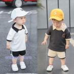 子供服 男の子 夏服 セットアップ 上下セット 半袖 tシャツ ショートパンツ ズボン 韓国子供服 キッズ ジュニア ベビー服 おしゃれ 可愛い 新品 160 150 130 120