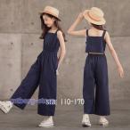 サロペット オーバーオール パンツスタイル 春夏 韓国子供服 女の子 韓国子ども服 サロぺット 90 100 110 120 130 140 150