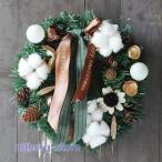 クリスマスリース 玄関 北欧 30cm おしゃれ ドアリース オーナメント 飾り クリスマス リボン 花